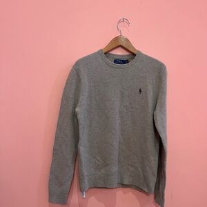 Ralph Lauren Men's Crewneck Sweater in Gray